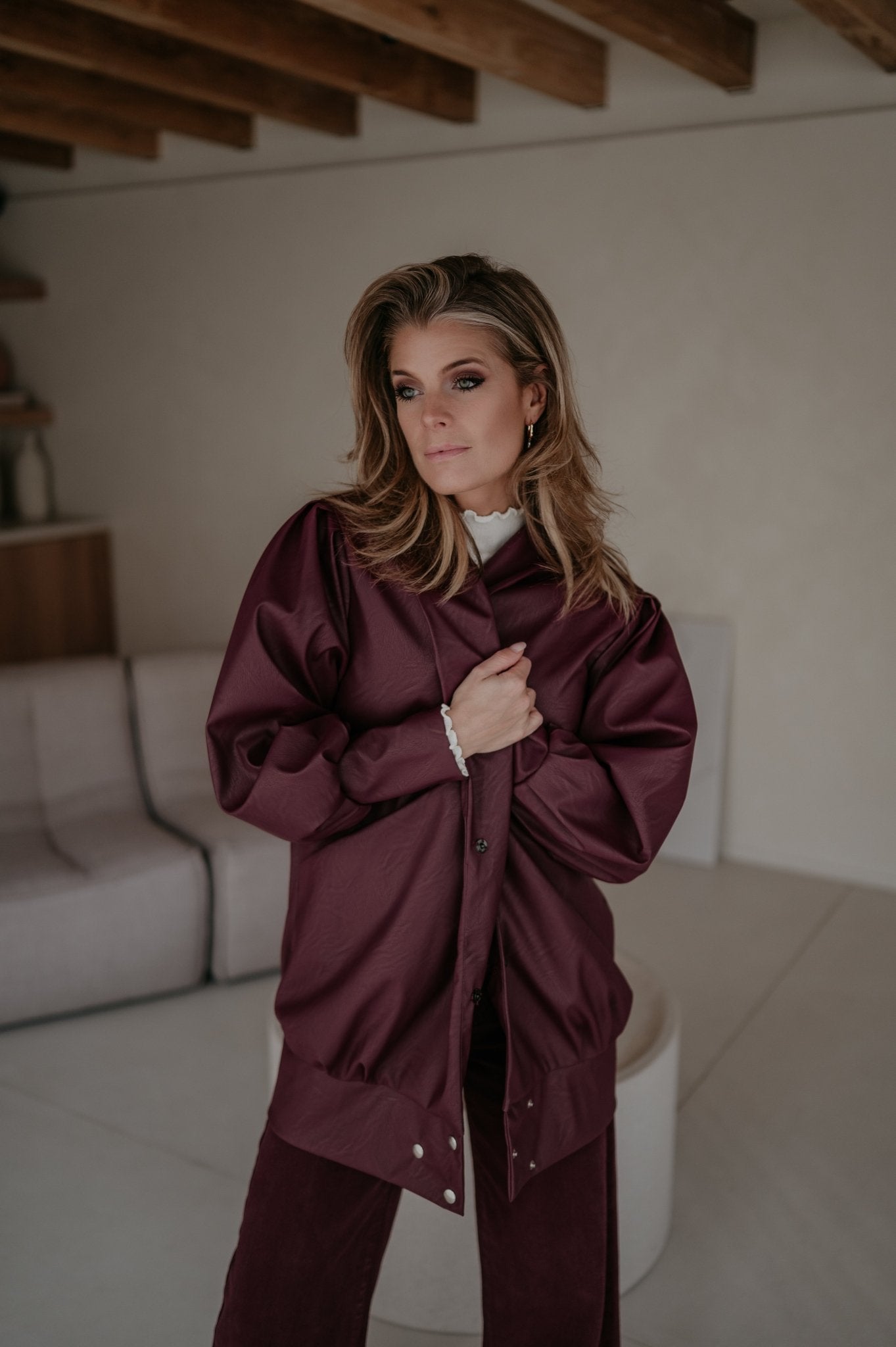 Disgelo jacket I Burgundy - Wild Souls by JV® - Jackets