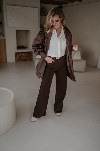Disgelo jacket I Chocolate Brown - Wild Souls by JV® - Jackets