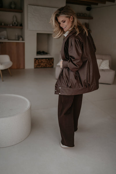 Disgelo jacket I Chocolate Brown - Wild Souls by JV® - Jackets
