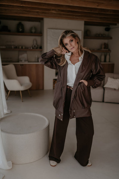 Disgelo jacket I Chocolate Brown - Wild Souls by JV® - Jackets