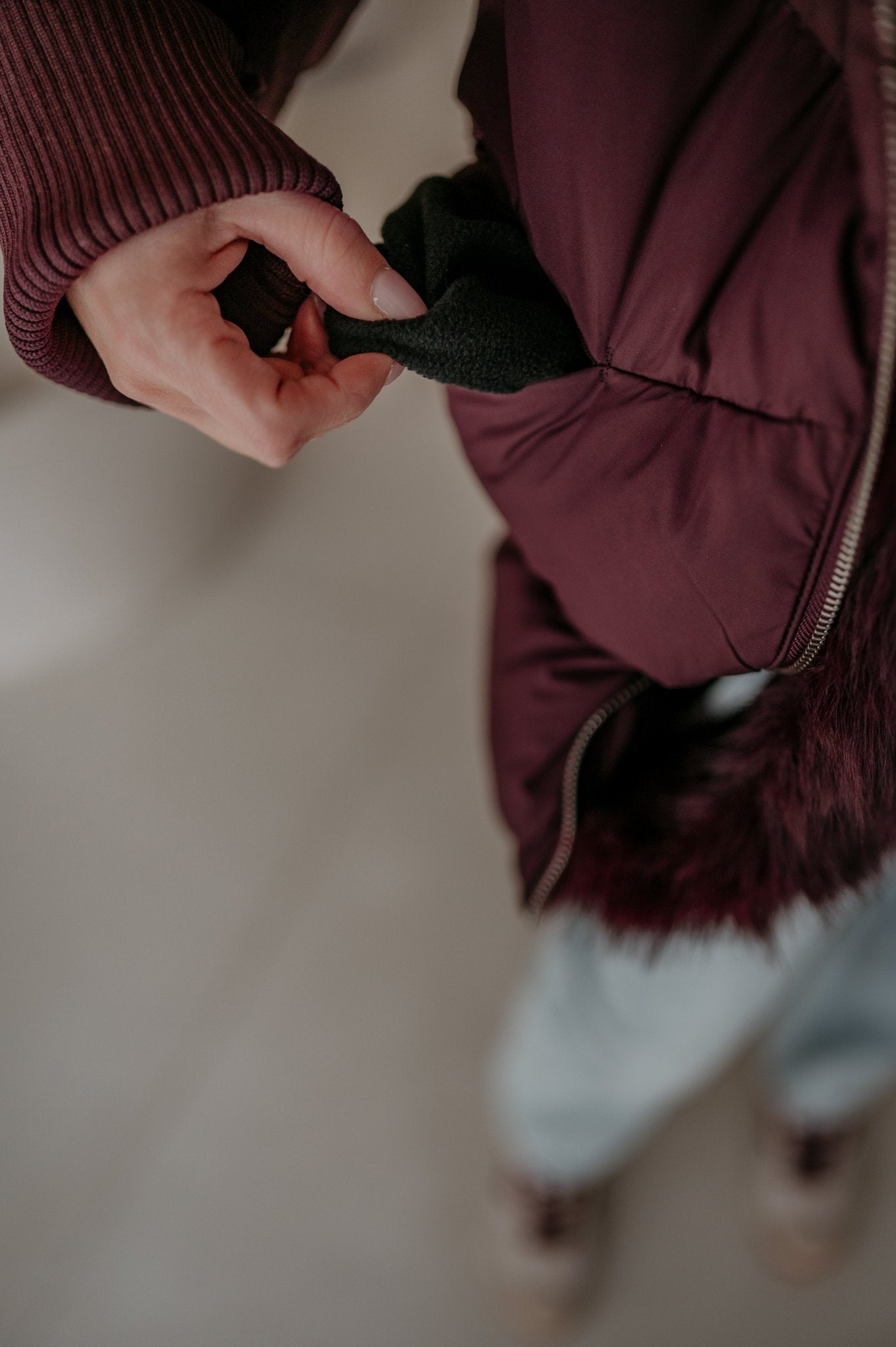 Dispetto jacket I Bordeaux - Wild Souls by JV® - Jackets