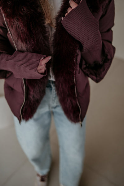 Dispetto jacket I Bordeaux - Wild Souls by JV® - Jackets