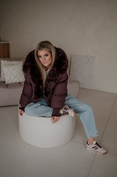 Dispetto jacket I Bordeaux - Wild Souls by JV® - Jackets