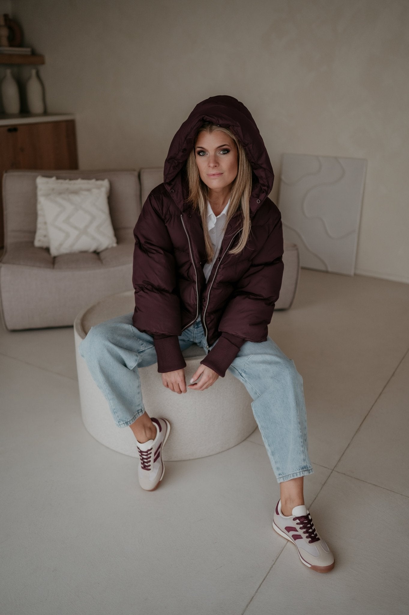 Dispetto jacket I Bordeaux - Wild Souls by JV® - Jackets