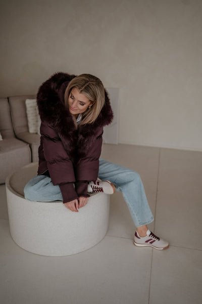 Dispetto jacket I Bordeaux - Wild Souls by JV® - Jackets