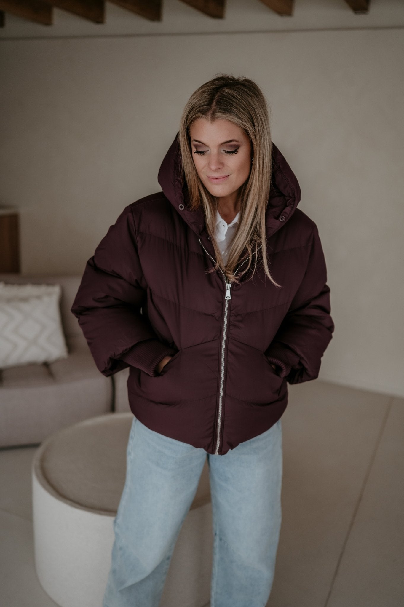 Dispetto jacket I Bordeaux - Wild Souls by JV® - Jackets