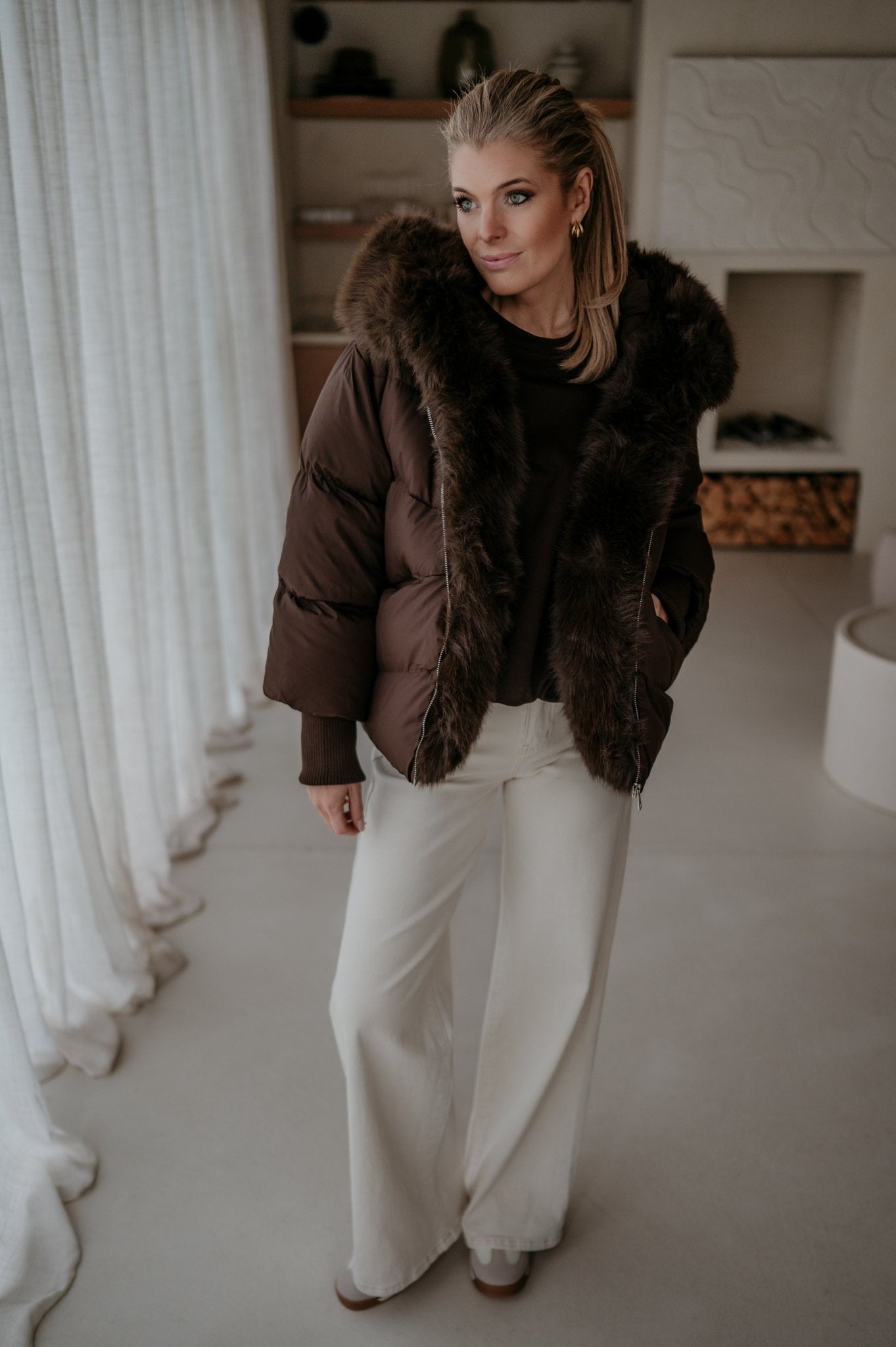 Dispetto jacket I Brown - Wild Souls by JV® - Jackets