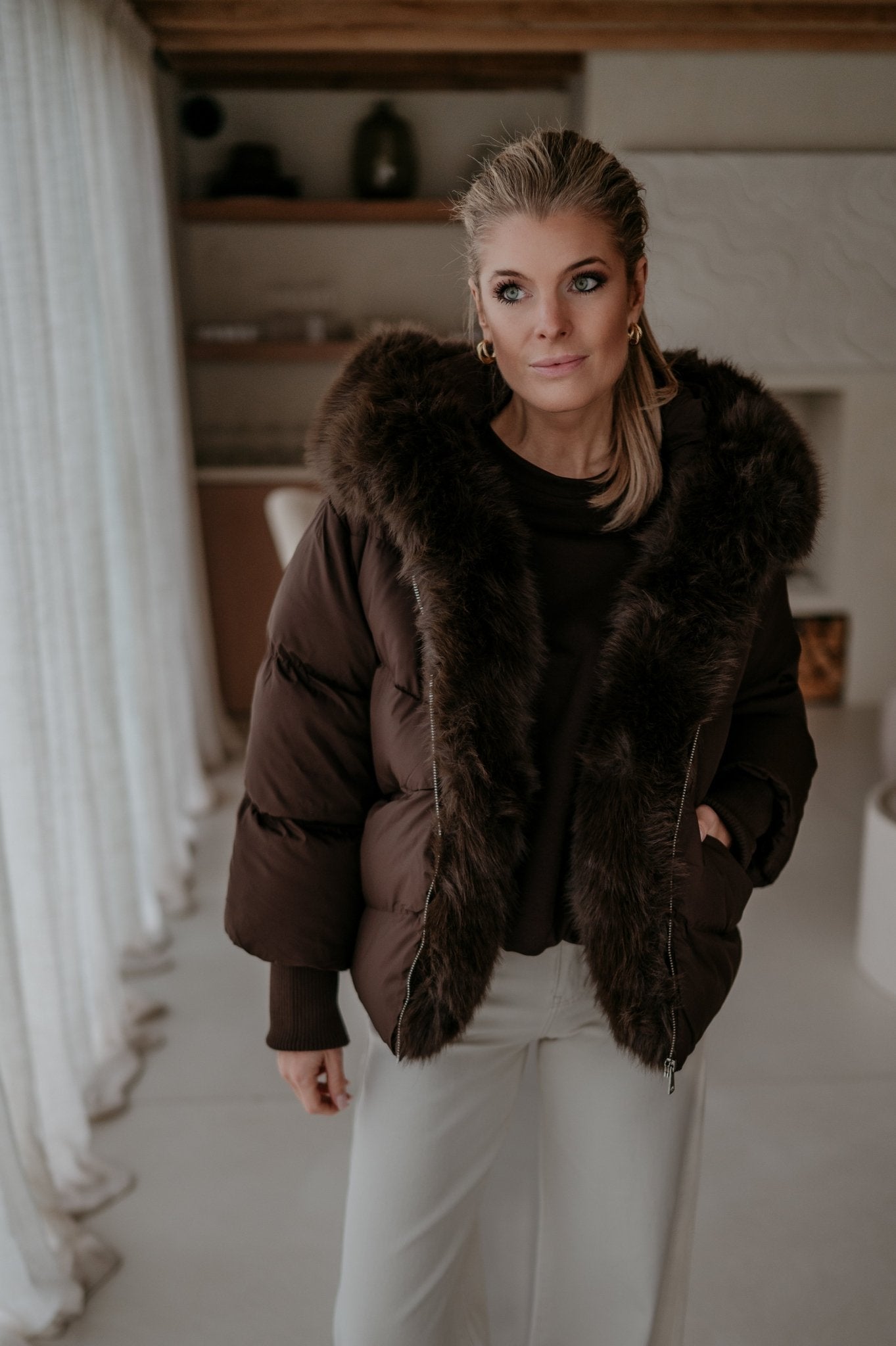 Dispetto jacket I Brown - Wild Souls by JV® - Jackets