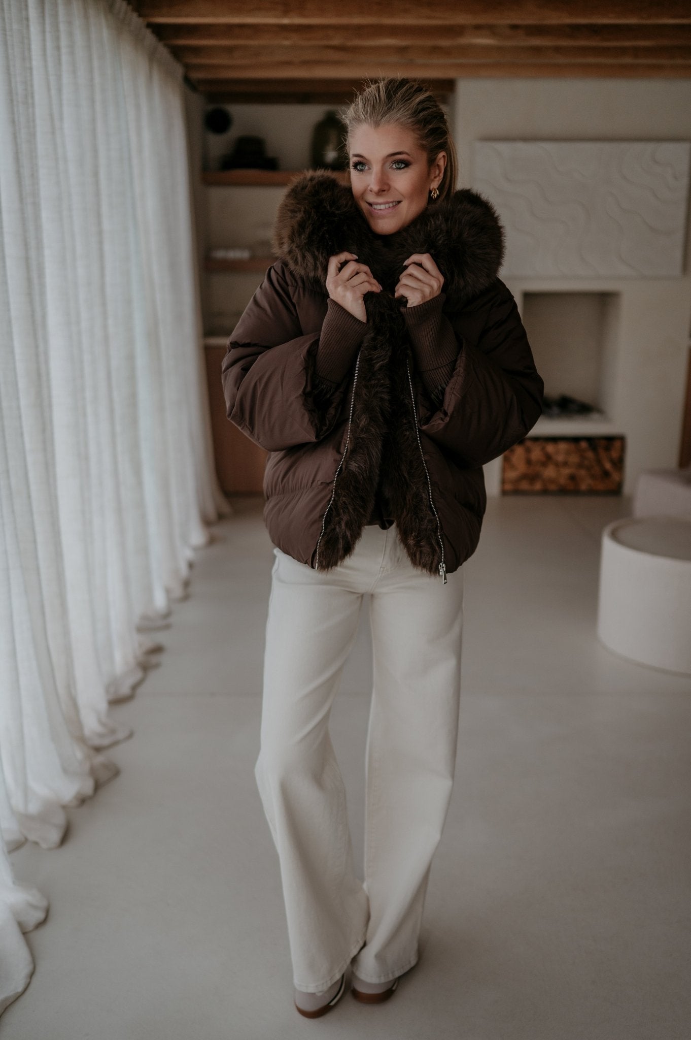 Dispetto jacket I Brown - Wild Souls by JV® - Jackets