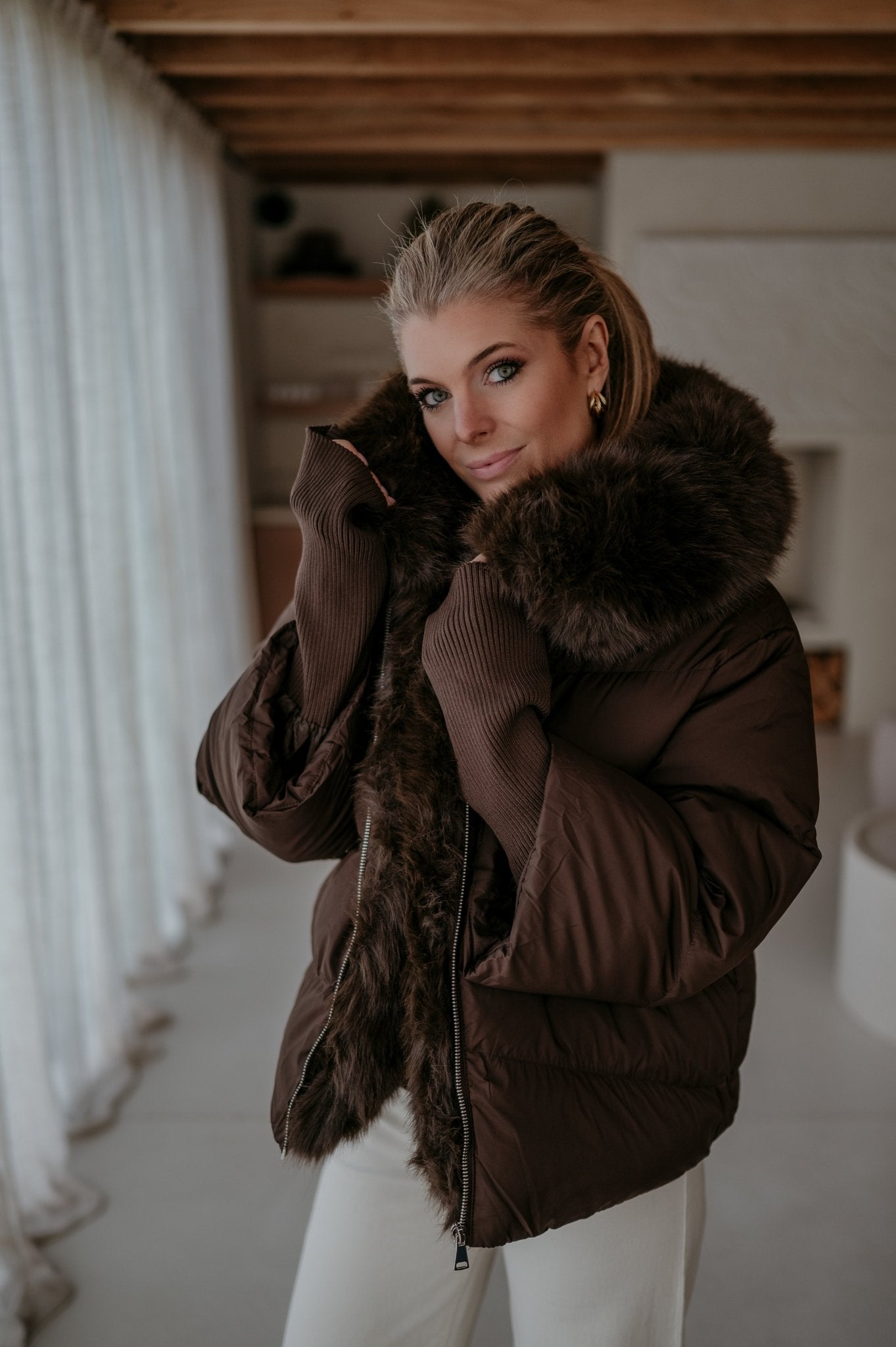 Dispetto jacket I Brown - Wild Souls by JV® - Jackets