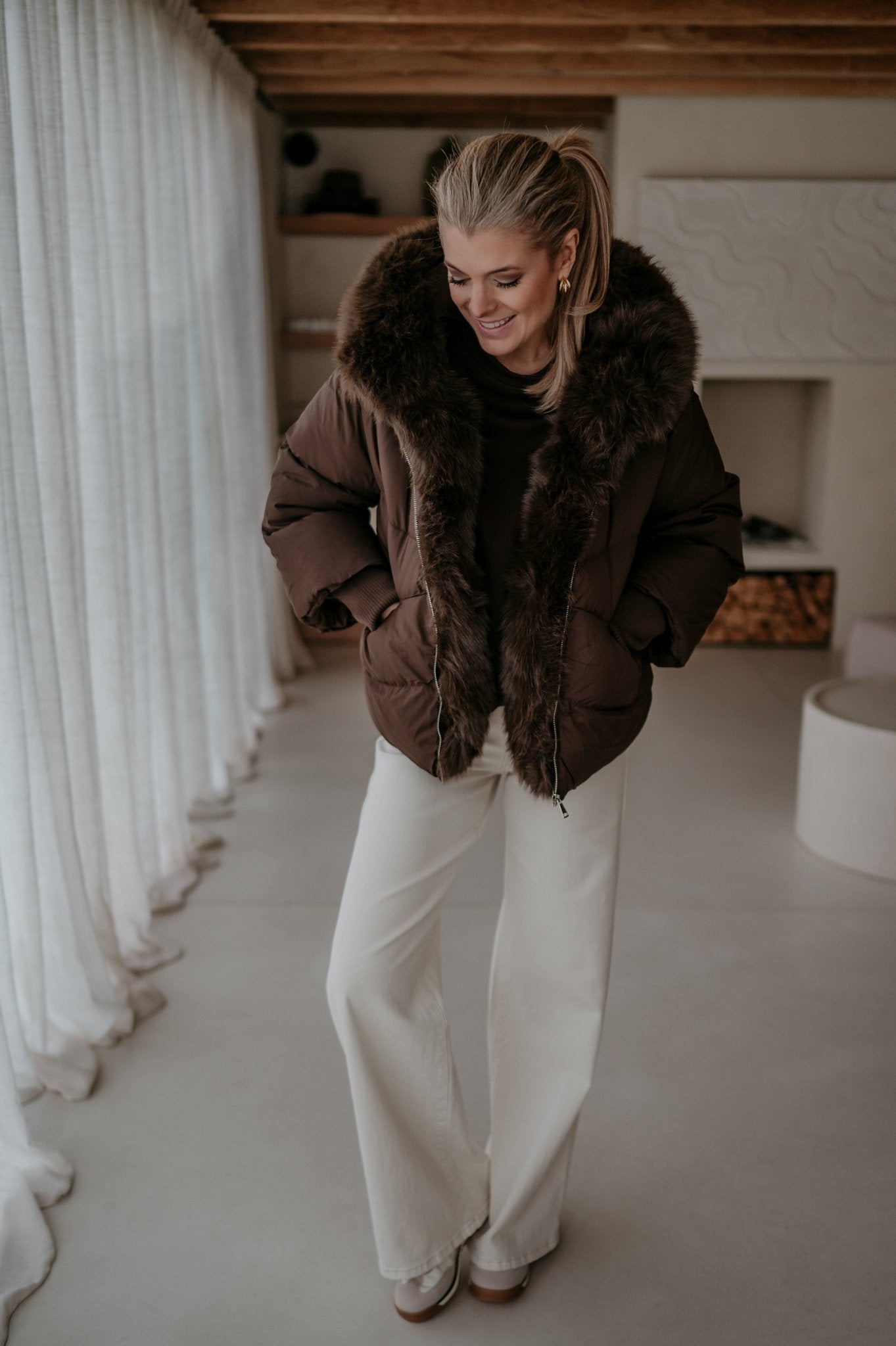 Dispetto jacket I Brown - Wild Souls by JV® - Jackets