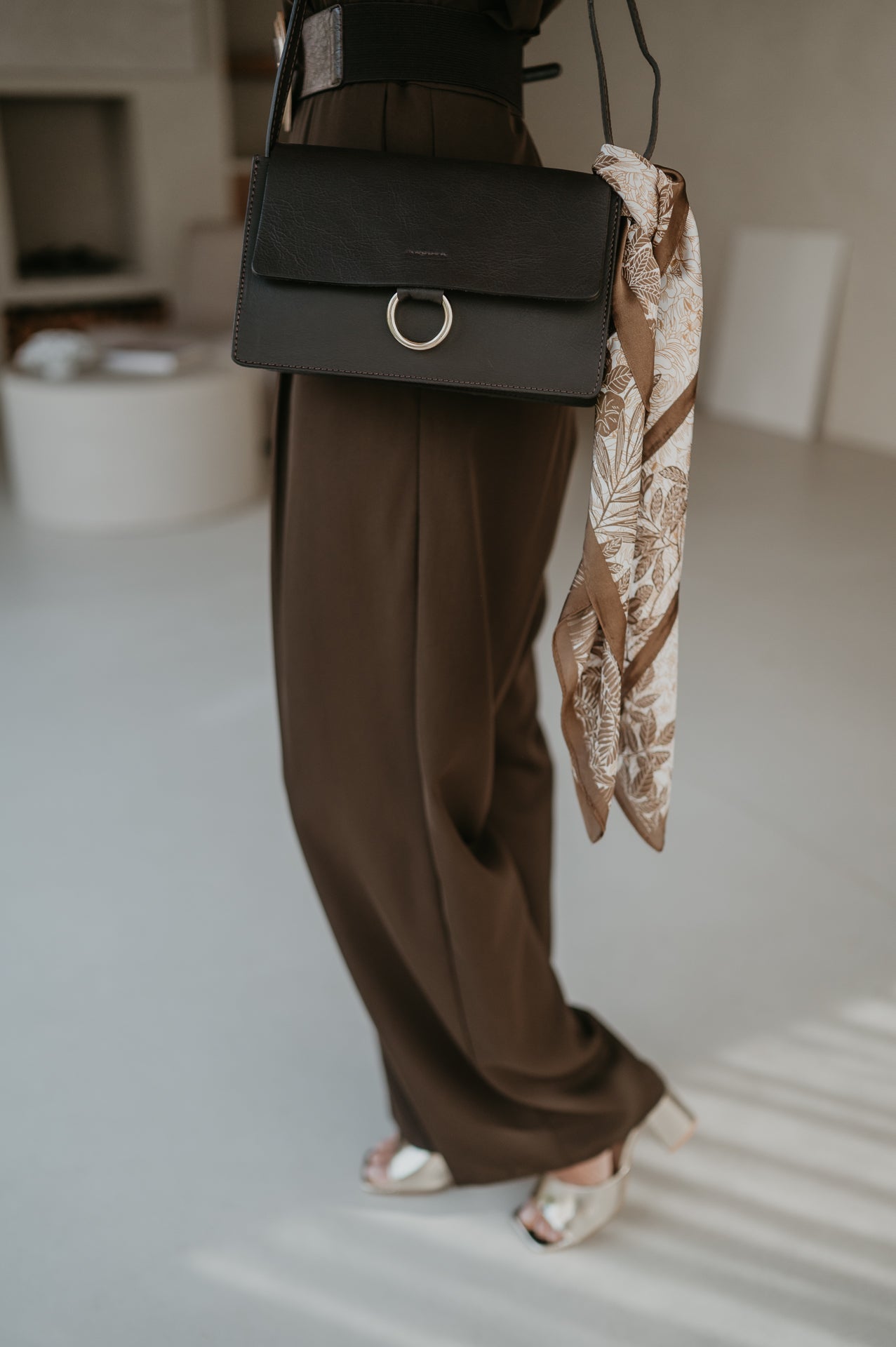 Dolcino scarf I Brown - Wild Souls by JV® - Scarfs