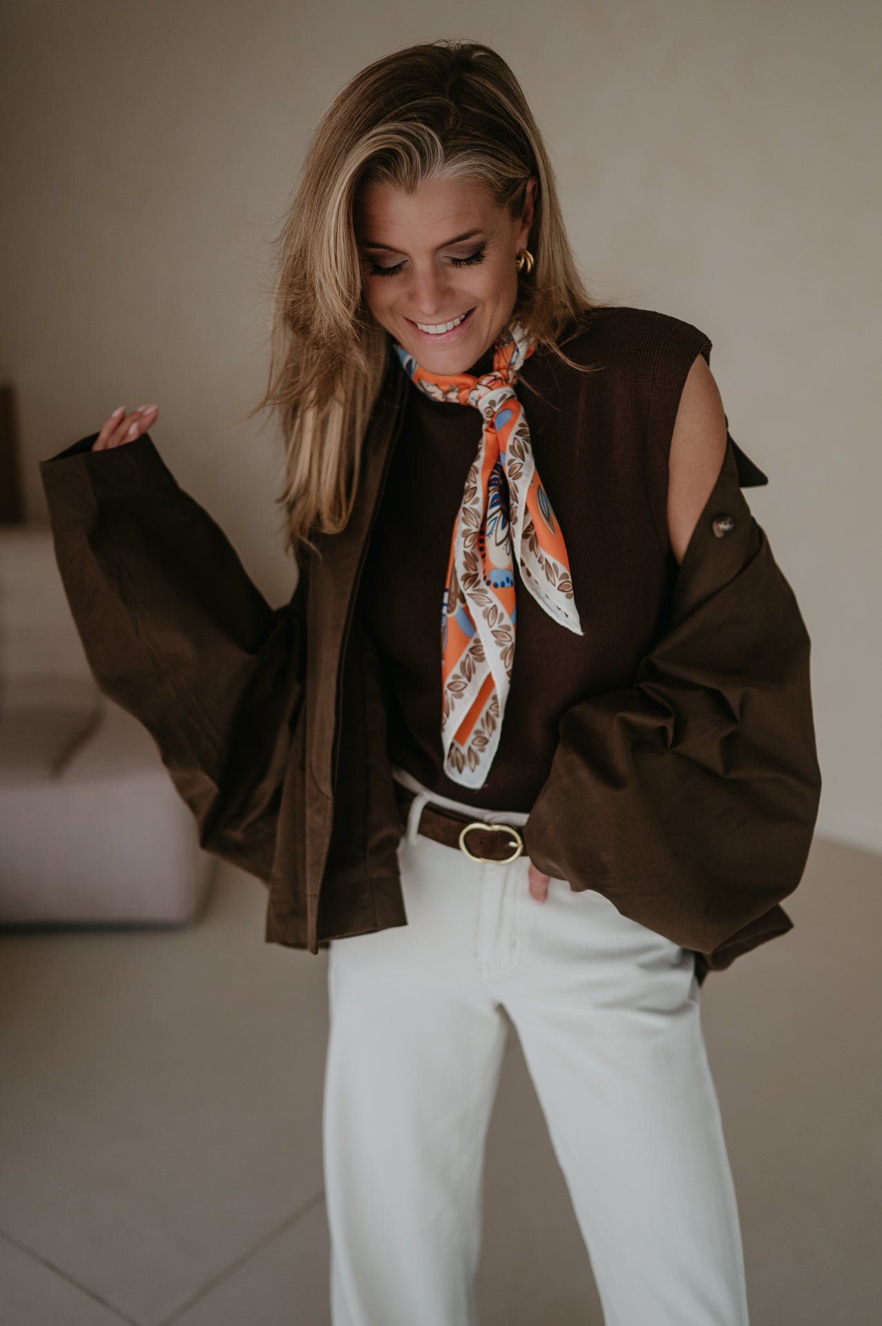 Dolcino scarf I Orange - Wild Souls by JV® - Scarfs
