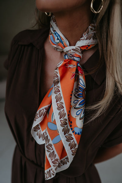 Dolcino scarf I Orange - Wild Souls by JV® - Scarfs