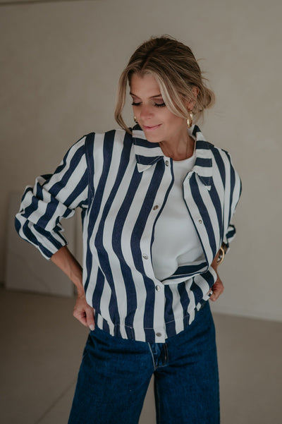 Donno jacket I Navy Blue - Wild Souls by JV® - Jackets