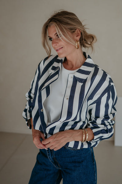 Donno jacket I Navy Blue - Wild Souls by JV® - Jackets