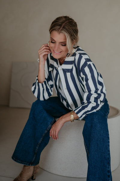 Donno jacket I Navy Blue - Wild Souls by JV® - Jackets