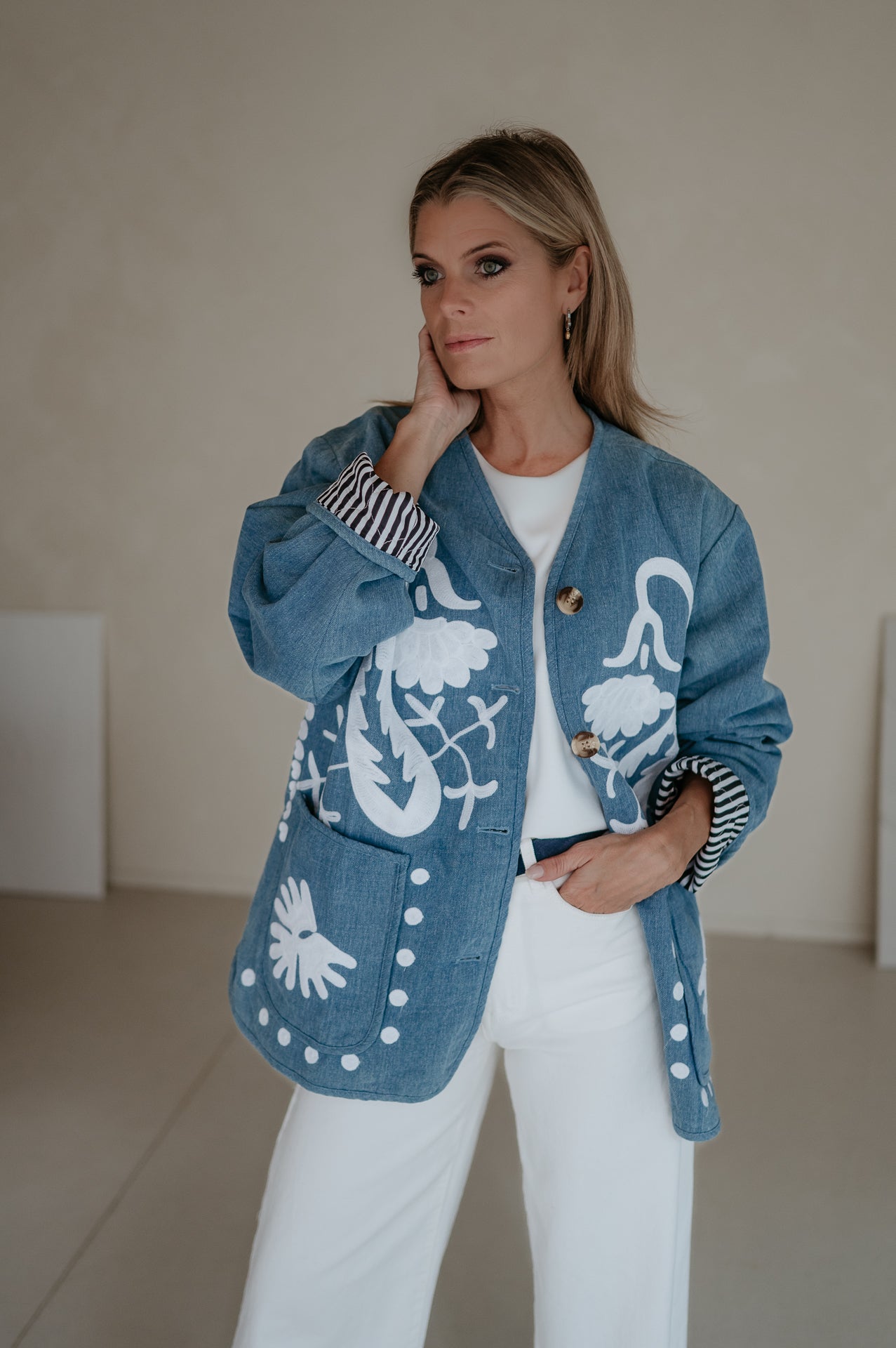 Dorno jacket I Blue - Wild Souls by JV® - Jackets
