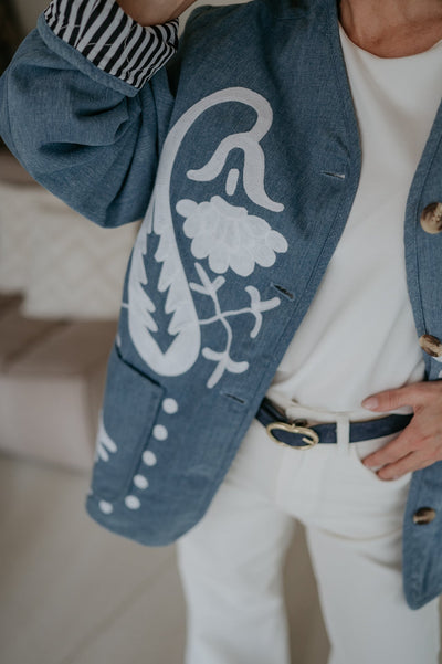 Dorno jacket I Blue - Wild Souls by JV® - Jackets