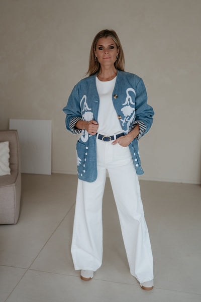 Dorno jacket I Blue - Wild Souls by JV® - Jackets