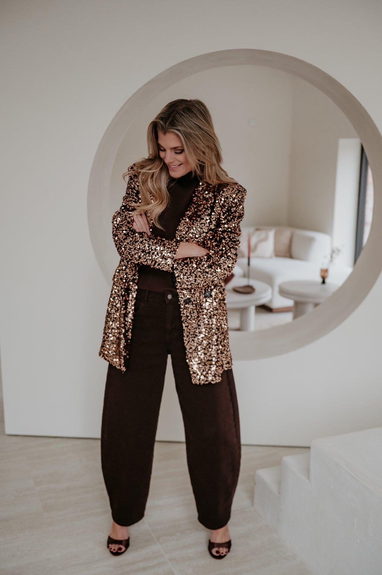 Dovedi jeans I Chocolate Brown - Wild Souls by JV® - Jeans