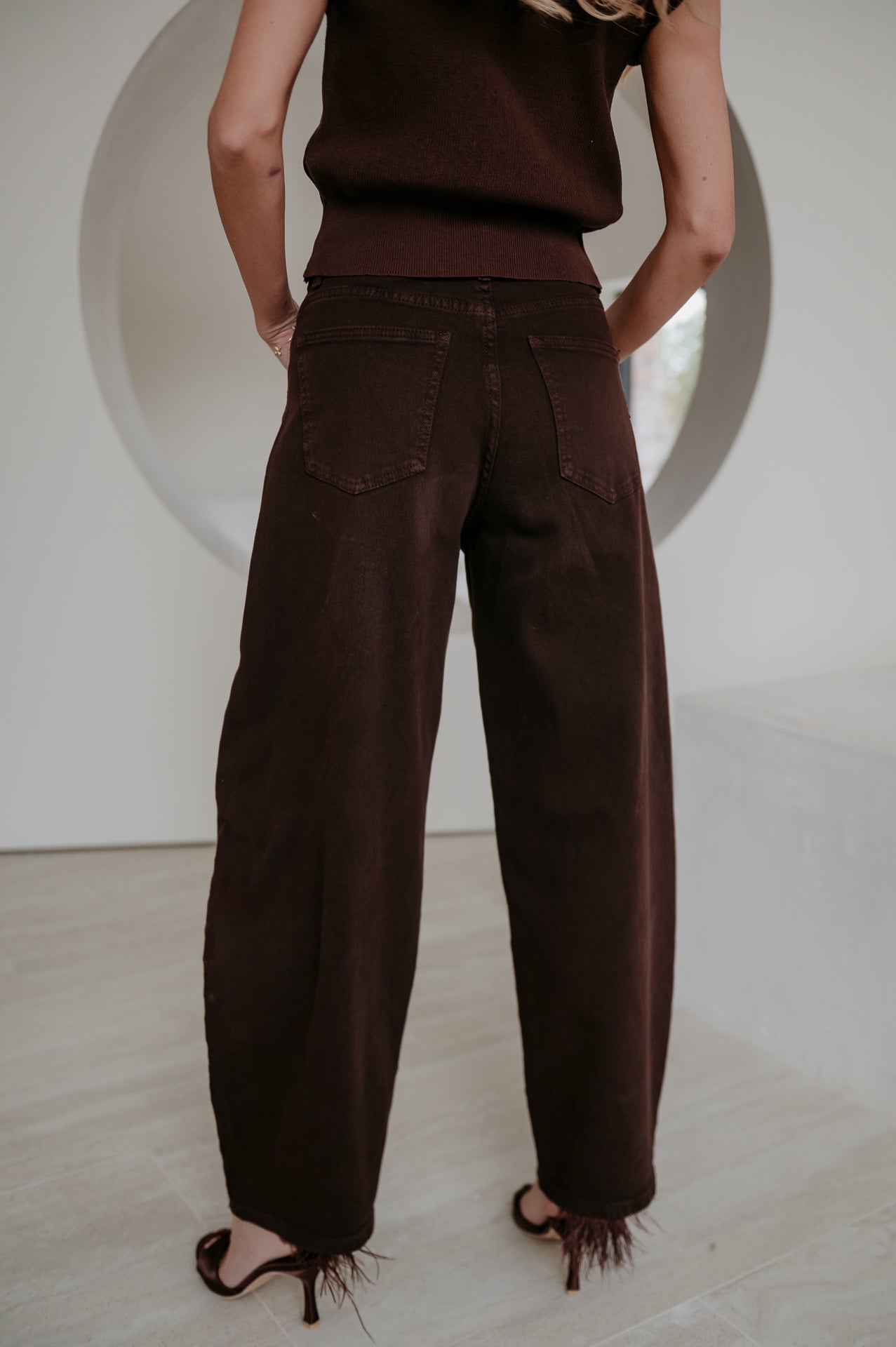 Dovedi jeans I Chocolate Brown - Wild Souls by JV® - Jeans