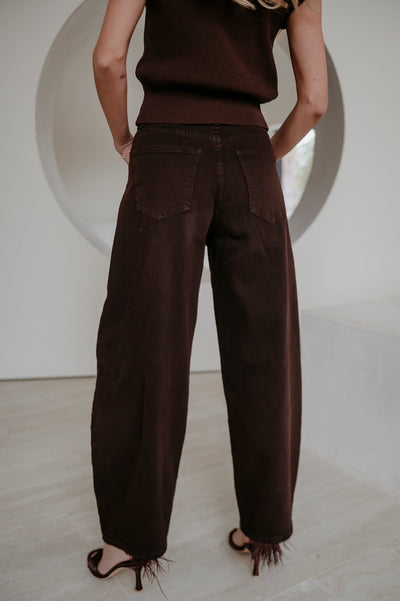 Dovedi jeans I Chocolate Brown - Wild Souls by JV® - Jeans