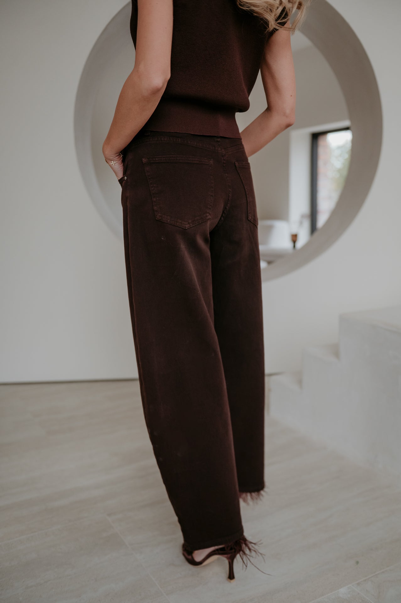 Dovedi jeans I Chocolate Brown - Wild Souls by JV® - Jeans