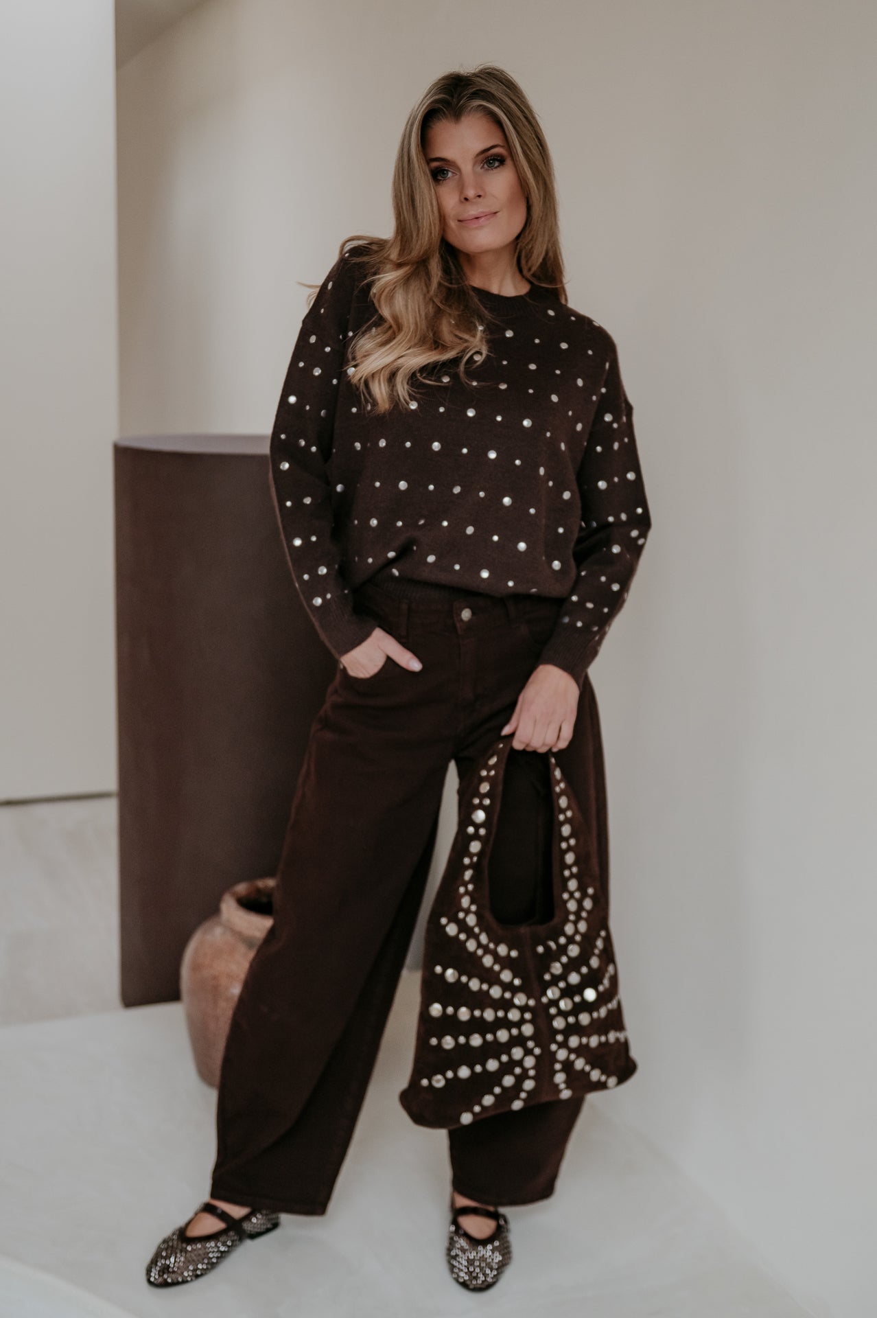 Dremia knit I Brown - Wild Souls by JV® - Knits