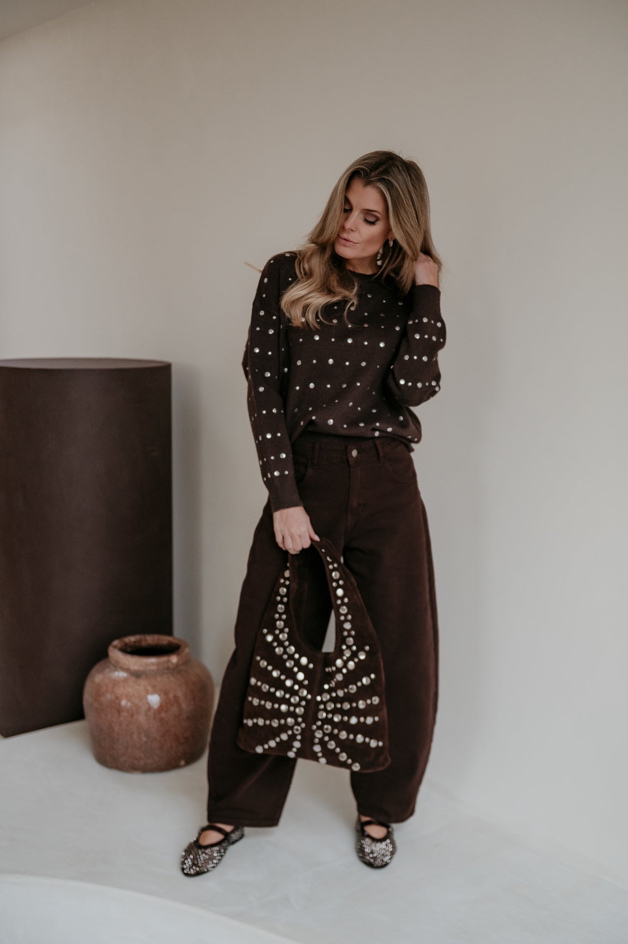 Dremia knit I Brown - Wild Souls by JV® - Knits