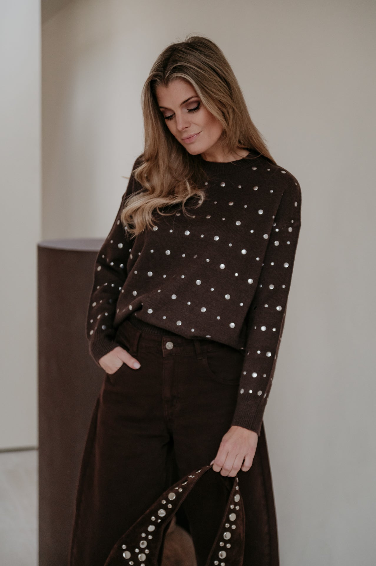 Dremia knit I Brown - Wild Souls by JV® - Knits