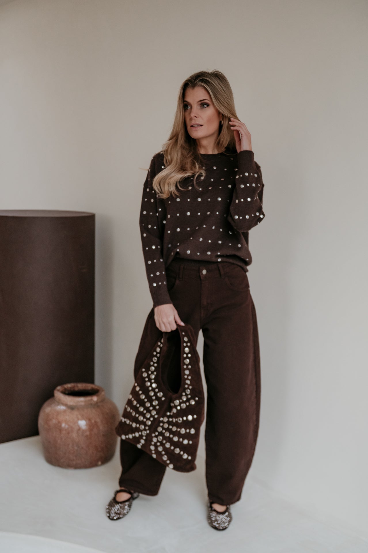 Dremia knit I Brown - Wild Souls by JV® - Knits