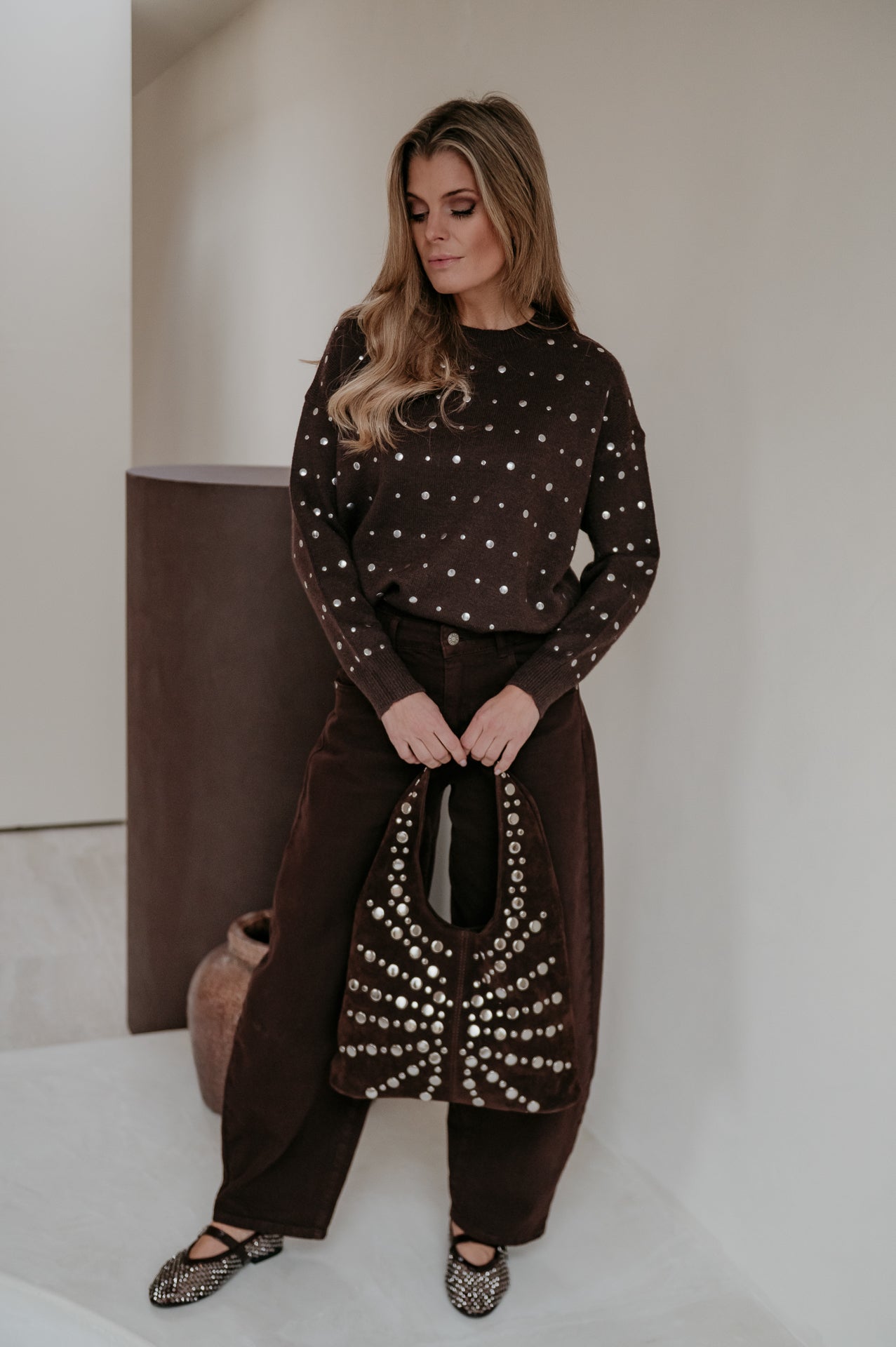 Dremia knit I Brown - Wild Souls by JV® - Knits