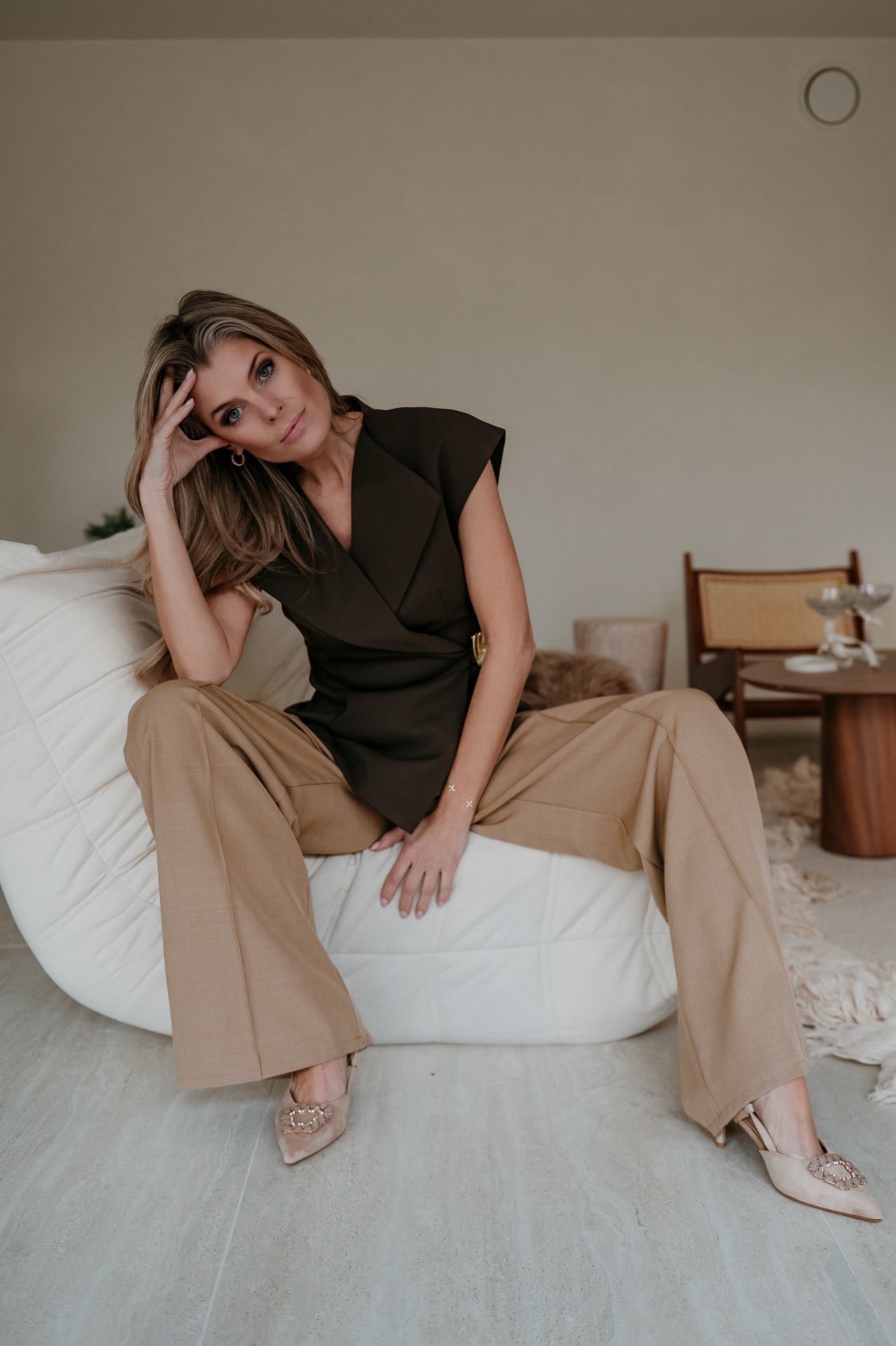 Drenare top I Chocolate Brown - Wild Souls by JV® - Tops