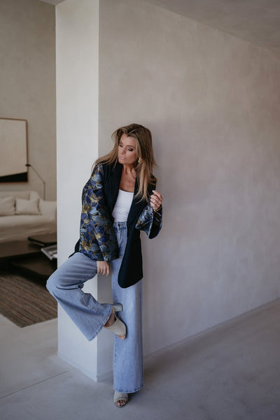 Dritto blazer I Blue - Wild Souls by JV® - Blazers