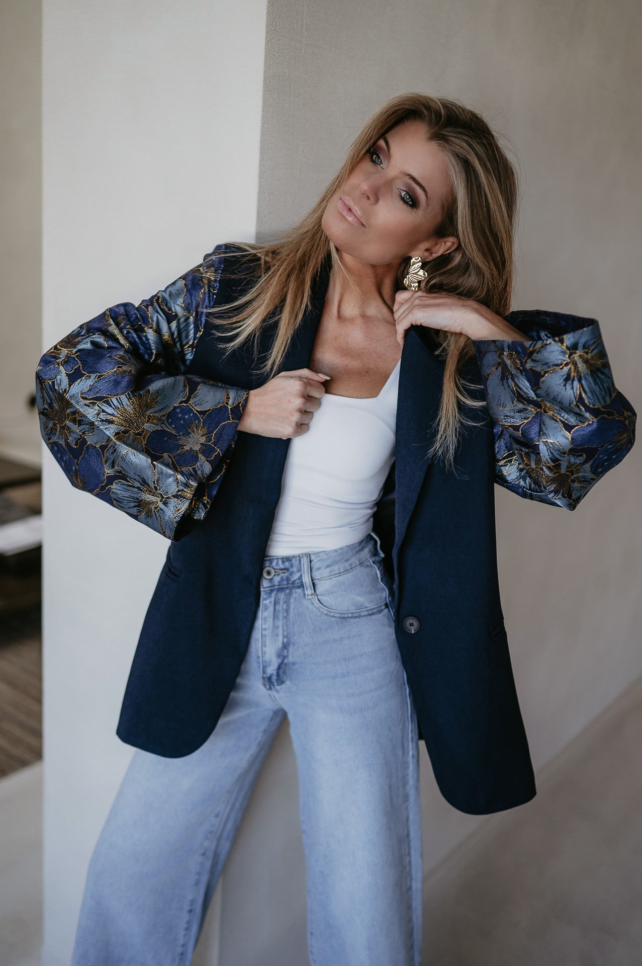 Dritto blazer I Blue - Wild Souls by JV® - Blazers