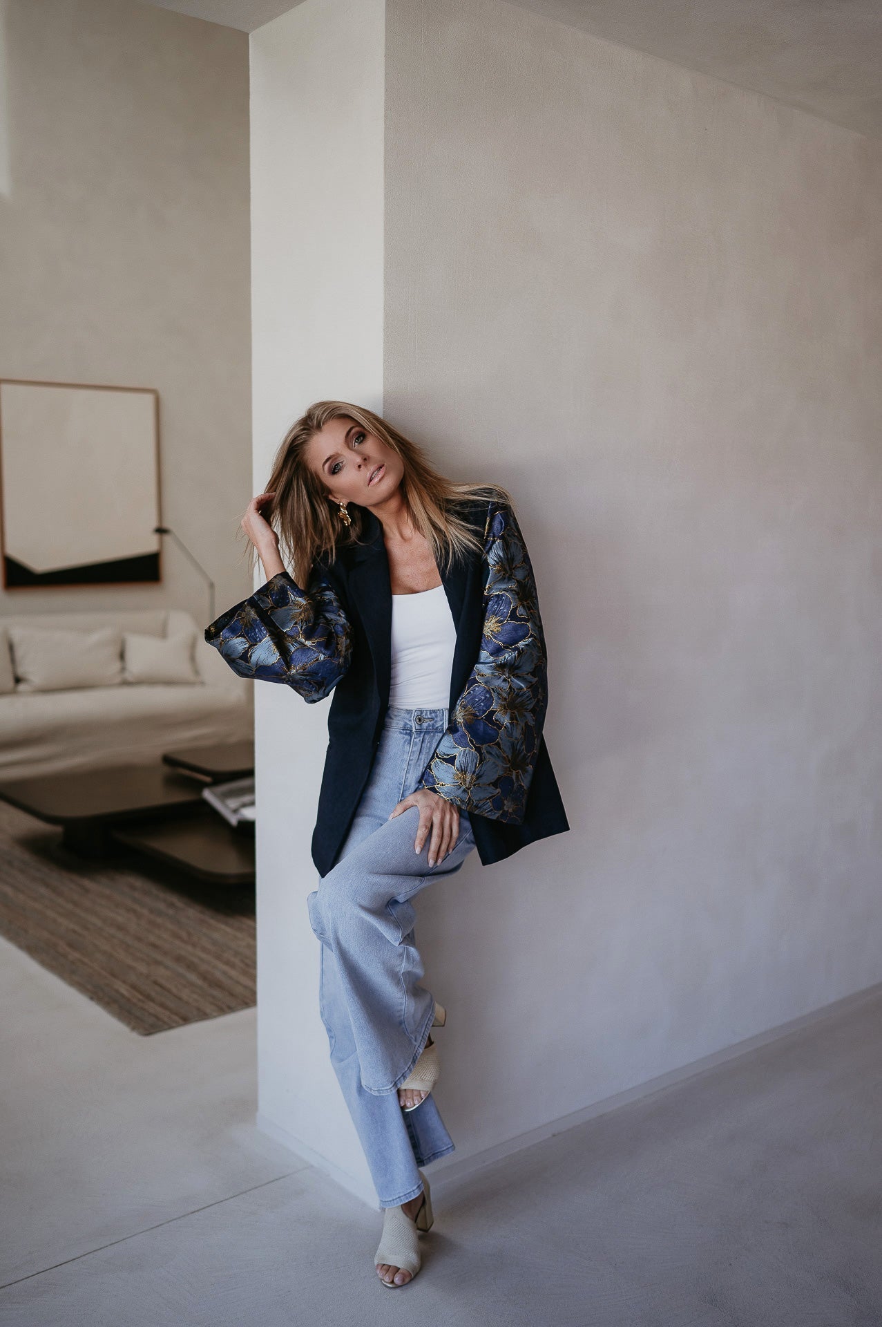 Dritto blazer I Blue - Wild Souls by JV® - Blazers
