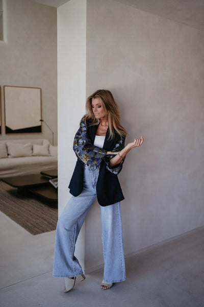 Dritto blazer I Blue - Wild Souls by JV® - Blazers