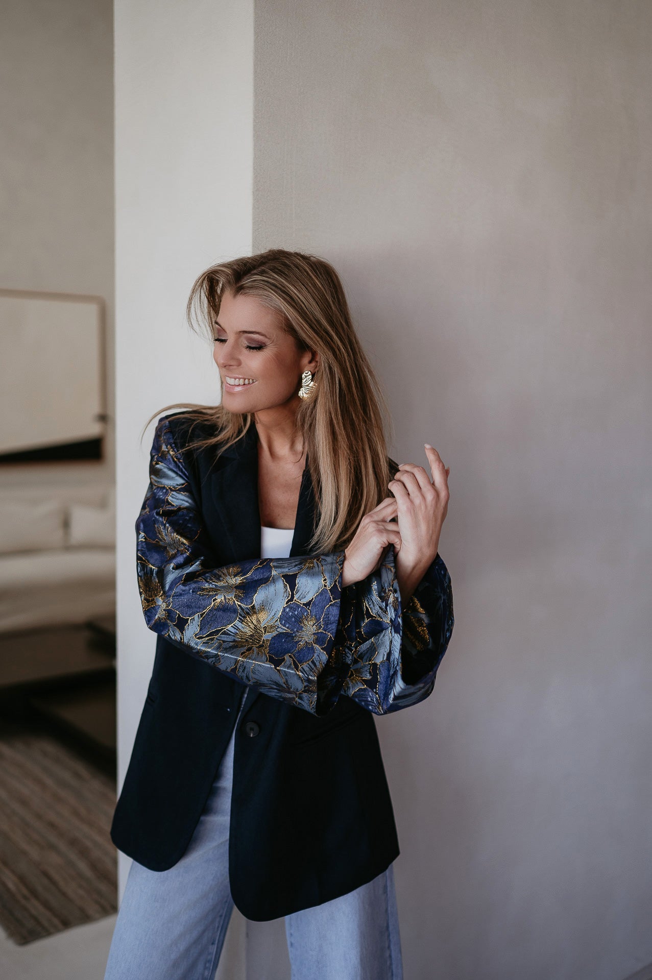 Dritto blazer I Blue - Wild Souls by JV® - Blazers