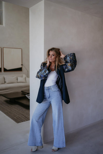 Dritto blazer I Blue - Wild Souls by JV® - Blazers
