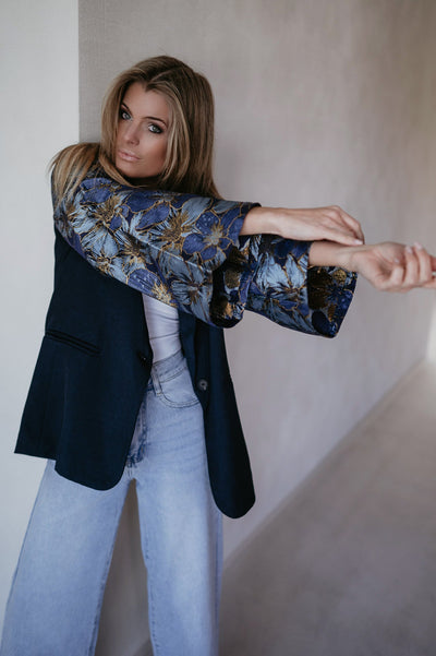 Dritto blazer I Blue - Wild Souls by JV® - Blazers