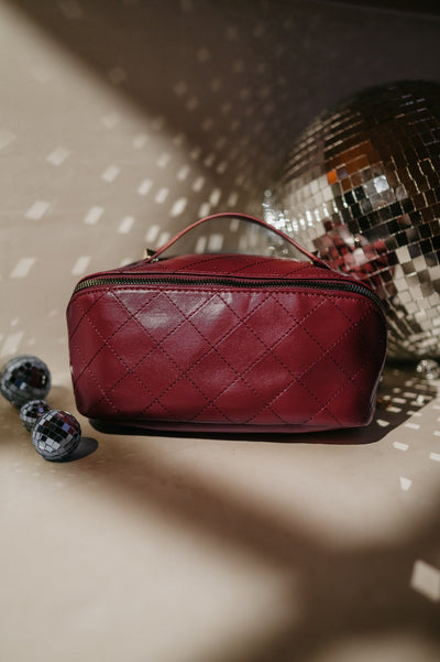 Drivani toiletry bag I Bordeaux - Wild Souls by JV® - Toiletry Bags