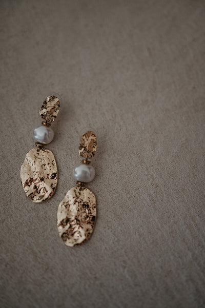 Duna earrings I Gold - Wild Souls by JV® - Earrings