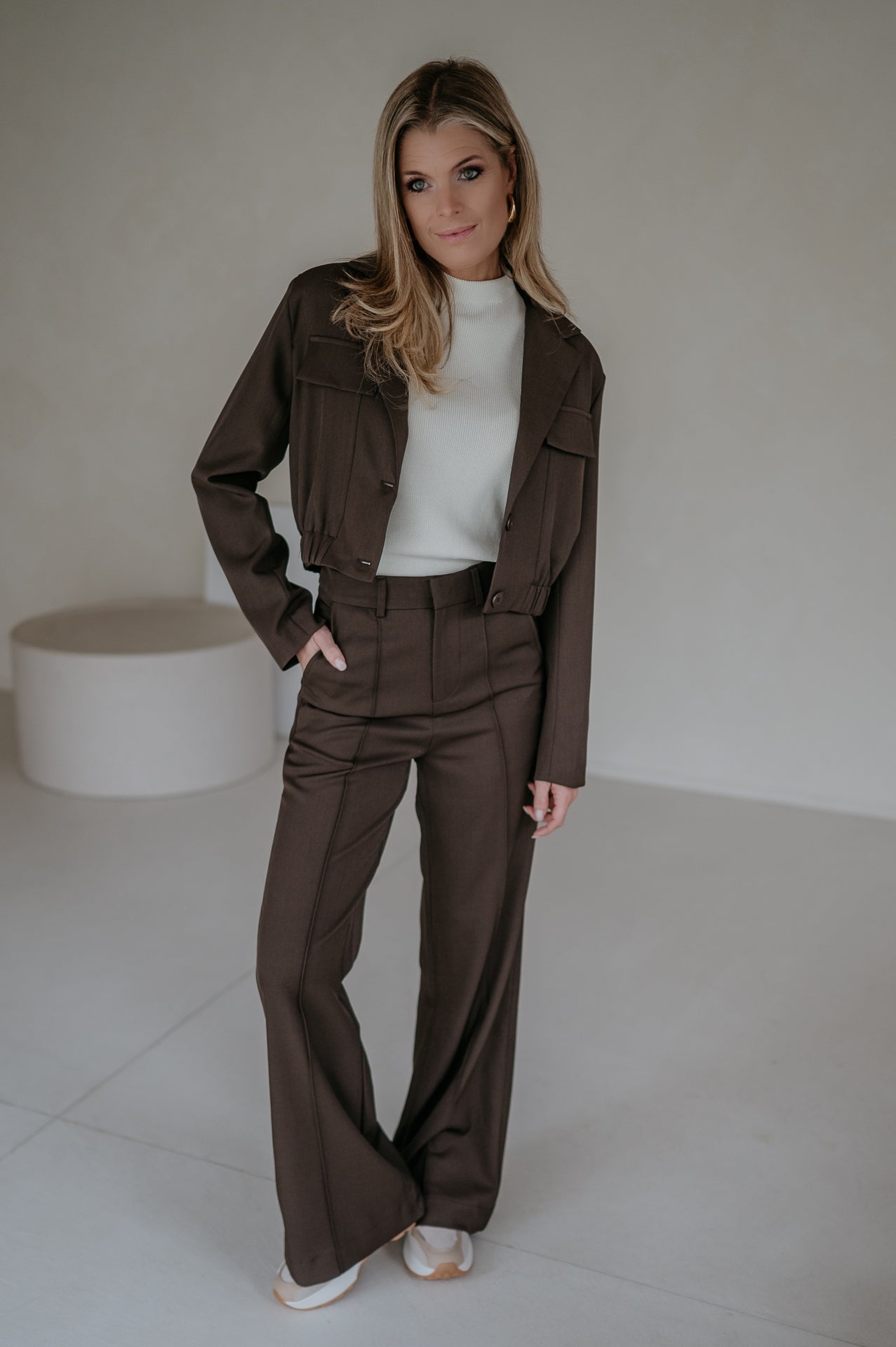 Ecoico blazer I Chocolate Brown - Wild Souls by JV® - Blazers
