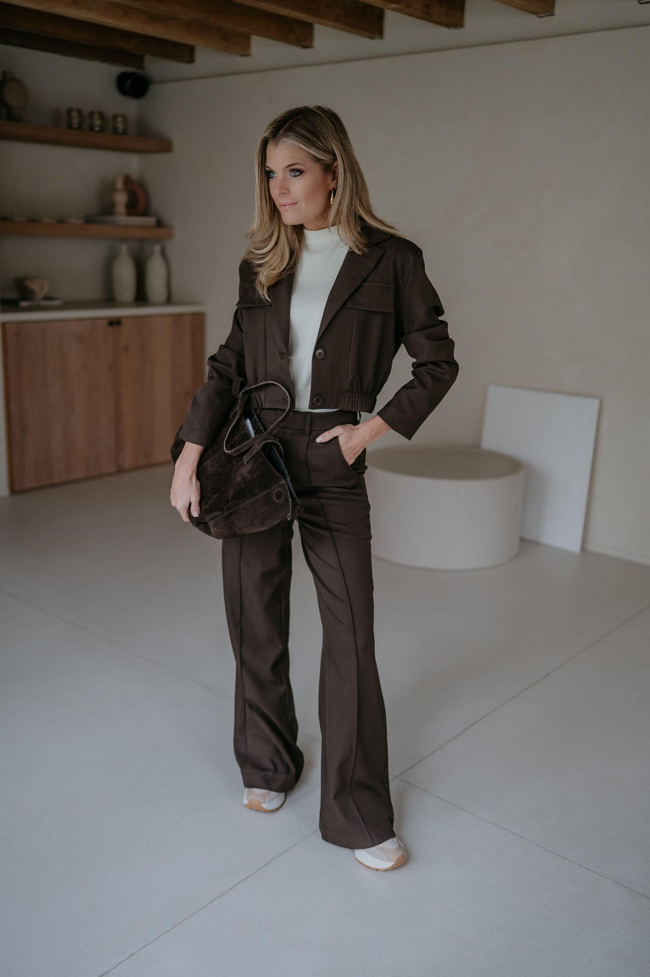 Ecoico blazer I Chocolate Brown - Wild Souls by JV® - Blazers