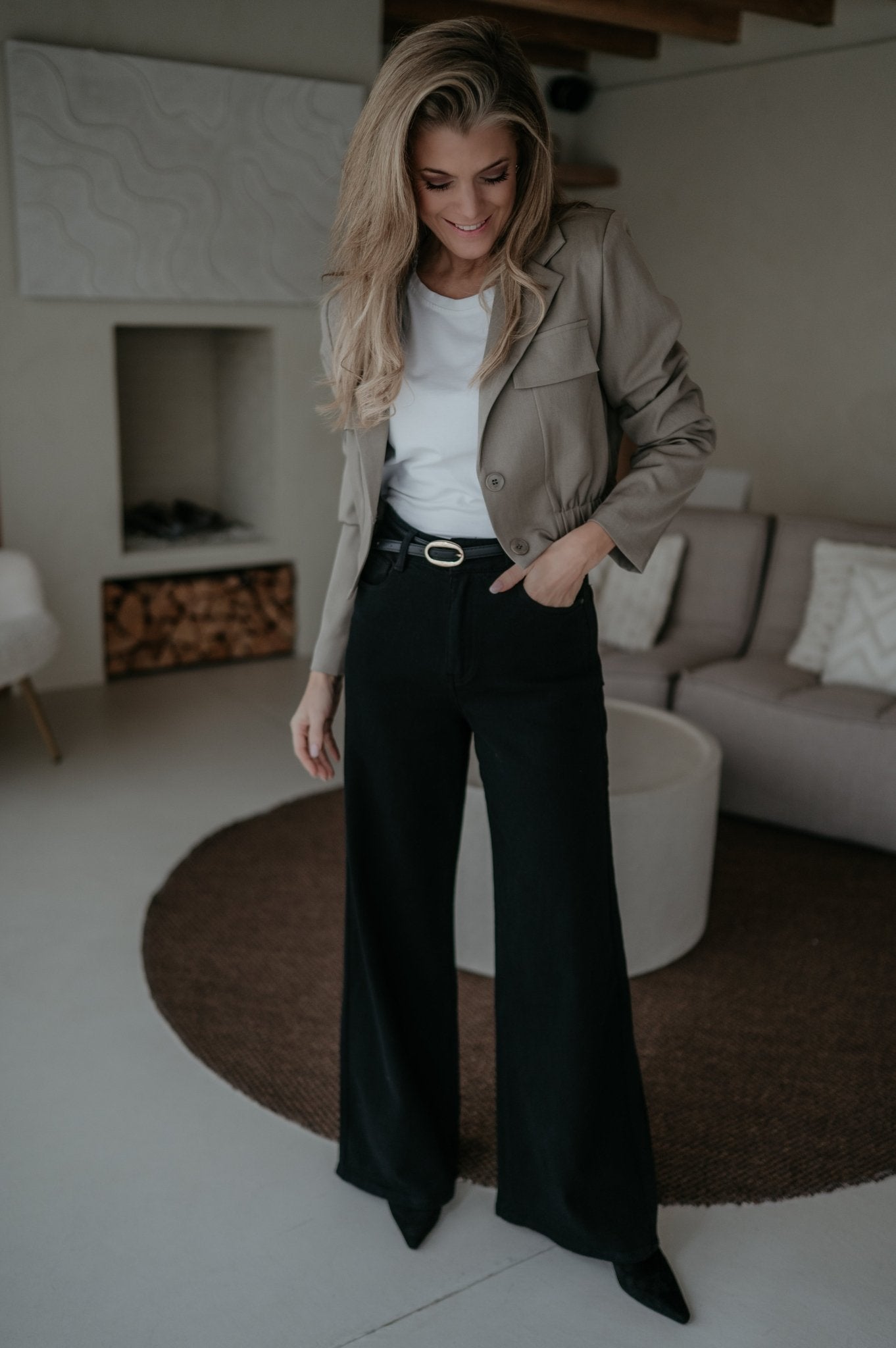 Ecoico blazer I Taupe - Wild Souls by JV® - Blazers