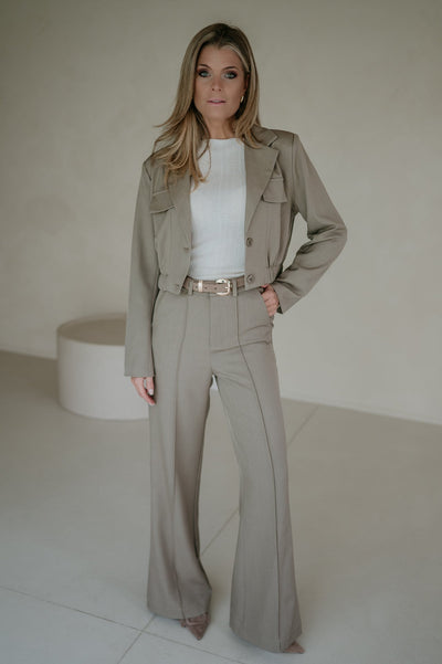 Ecoico blazer I Taupe - Wild Souls by JV® - Blazers