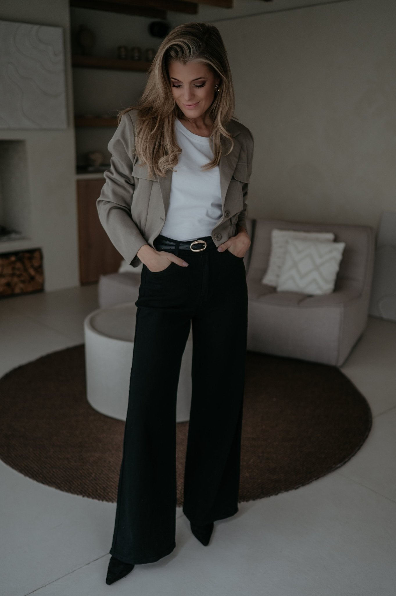 Ecoico blazer I Taupe - Wild Souls by JV® - Blazers