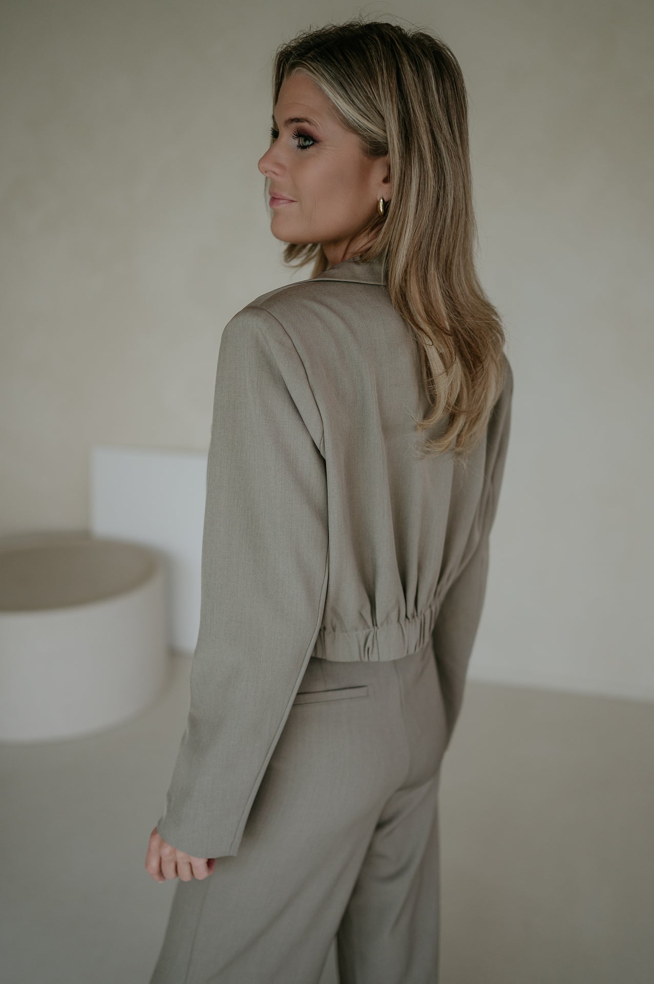 Ecoico blazer I Taupe - Wild Souls by JV® - Blazers