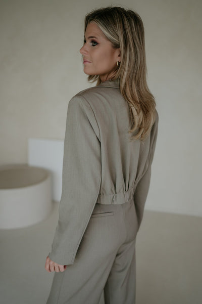 Ecoico blazer I Taupe - Wild Souls by JV® - Blazers